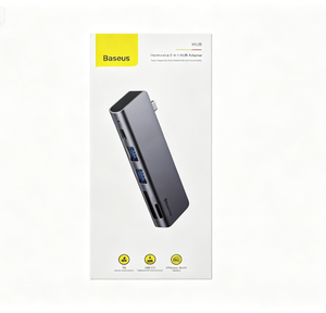 Hub Multiporta Baseus 5-in-1 per Laptop USB-C