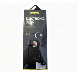 Cuffie Auricolari Remax RM-535 Nero con Microfono