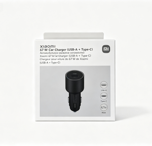 Caricatore Auto Xiaomi 67W (USB-A + USB-C)