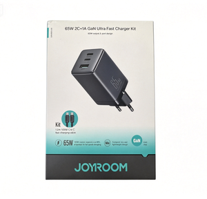 Caricatore Joyroom 65W 2C+1A GaN Ultra Fast Charger Kit