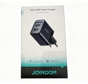 Caricatore Joyroom 12W Smart Charger 2 Porte USB