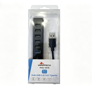 Hub USB 7 Porte Wimitech PHU-1019 (USB 3.0 + 2.0)