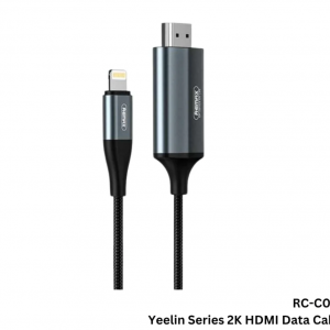 Cavo Remax Lightning a HDMI 2K, per collegare iPhone/iPad a TV e monitor