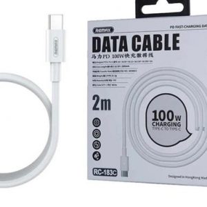 Cavo Remax USB-C a USB-C PD 100W 2m, ricarica rapida e dati