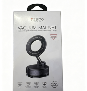 Supporto Magnetico per Telefono Yesido CZ228 (Ventosa, Doppio Asse Pieghevole)
