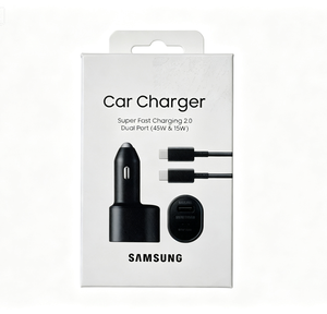 Caricatore Auto Samsung 45W + 15W Doppia Porta