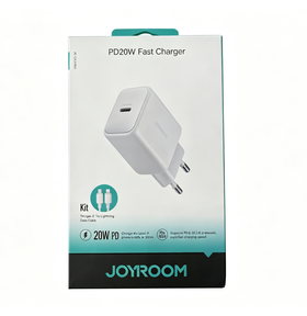 Kit Caricatore Rapido Hoco N60 PD 20W (con cavo USB-C a Lightning 1m)