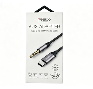 Adattatore Audio AUX Yesido YAU20 USB-C a Jack 3,5mm - 1 metro